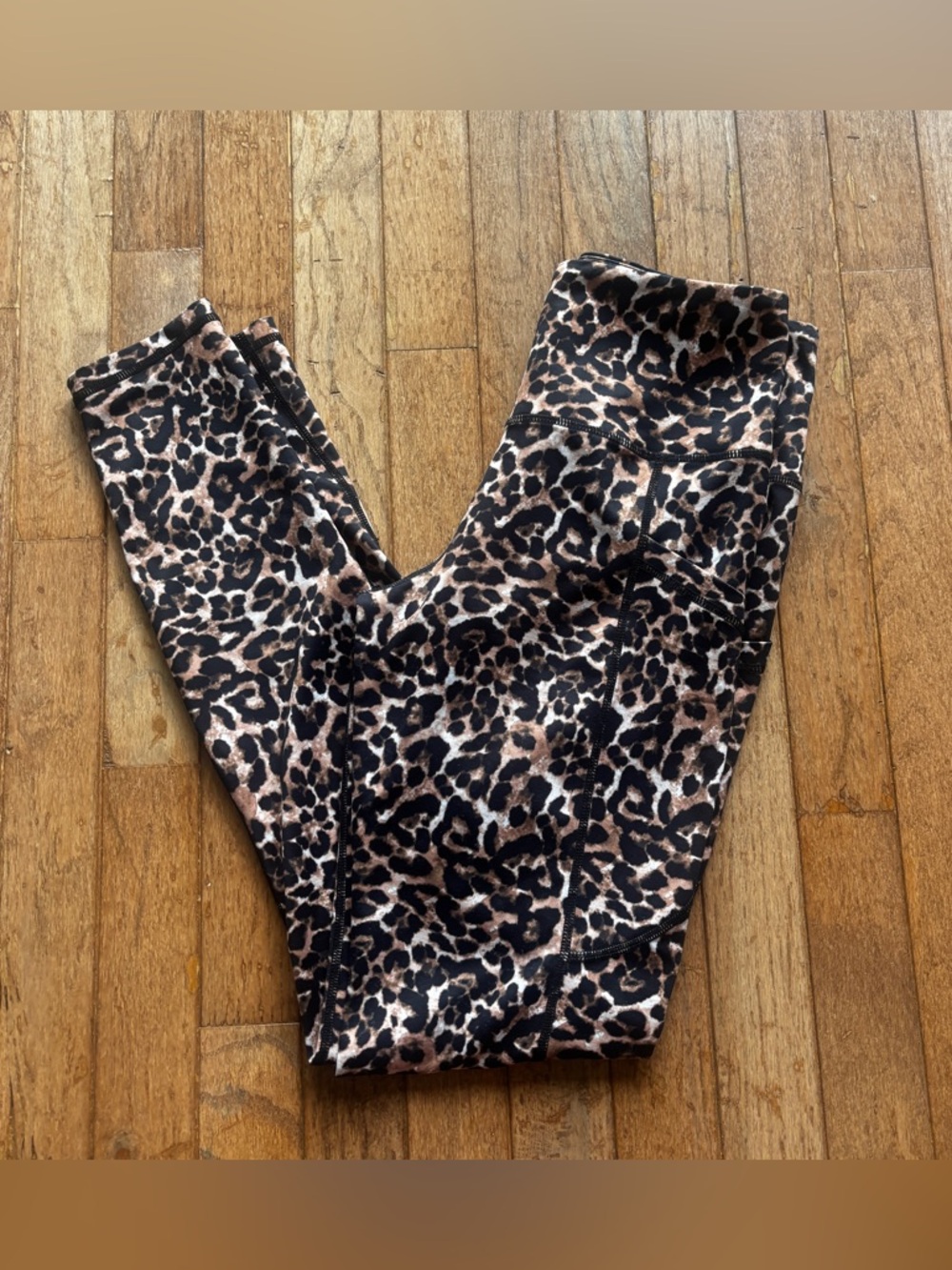 Womens Leopard leggings-M